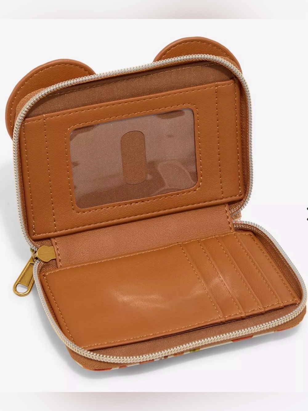 NEW Loungefly Disney Mickey Mouse Pumpkin Spice Fall Sweet Treats Zipper Wallet - Picture 3 of 4